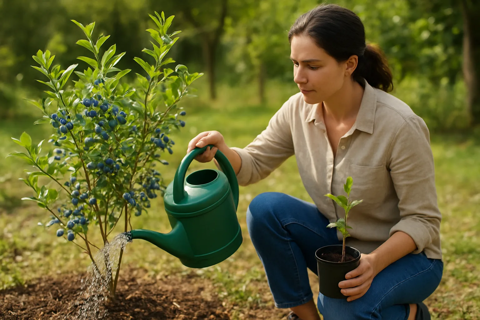 Cómo cuidar un árbol de arándanos: riego, luz y reproducción esenciales
