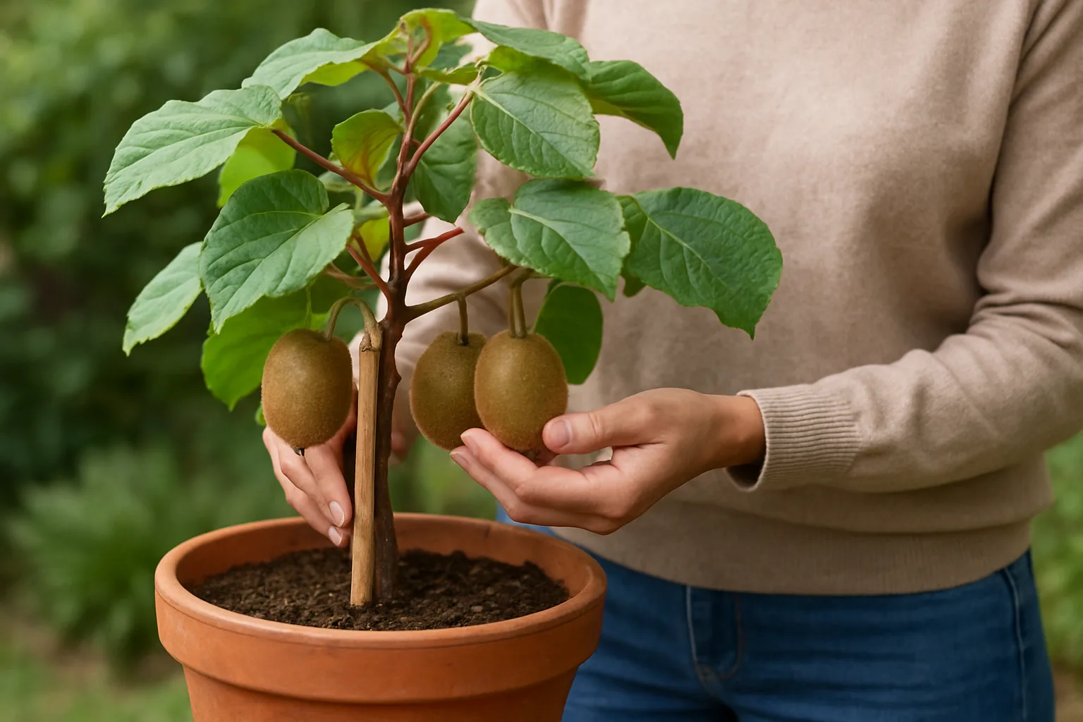 Cómo cuidar un árbol de kiwi en maceta: guía práctica para su cultivo