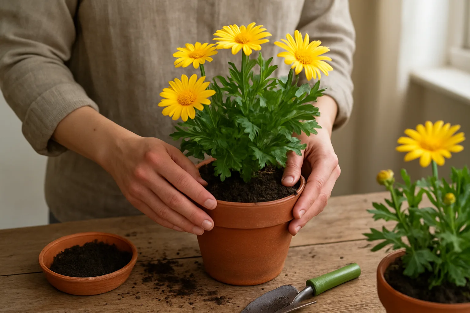 Cómo cultivar margaritas amarillas en casa: cuidados, floración y reproducción