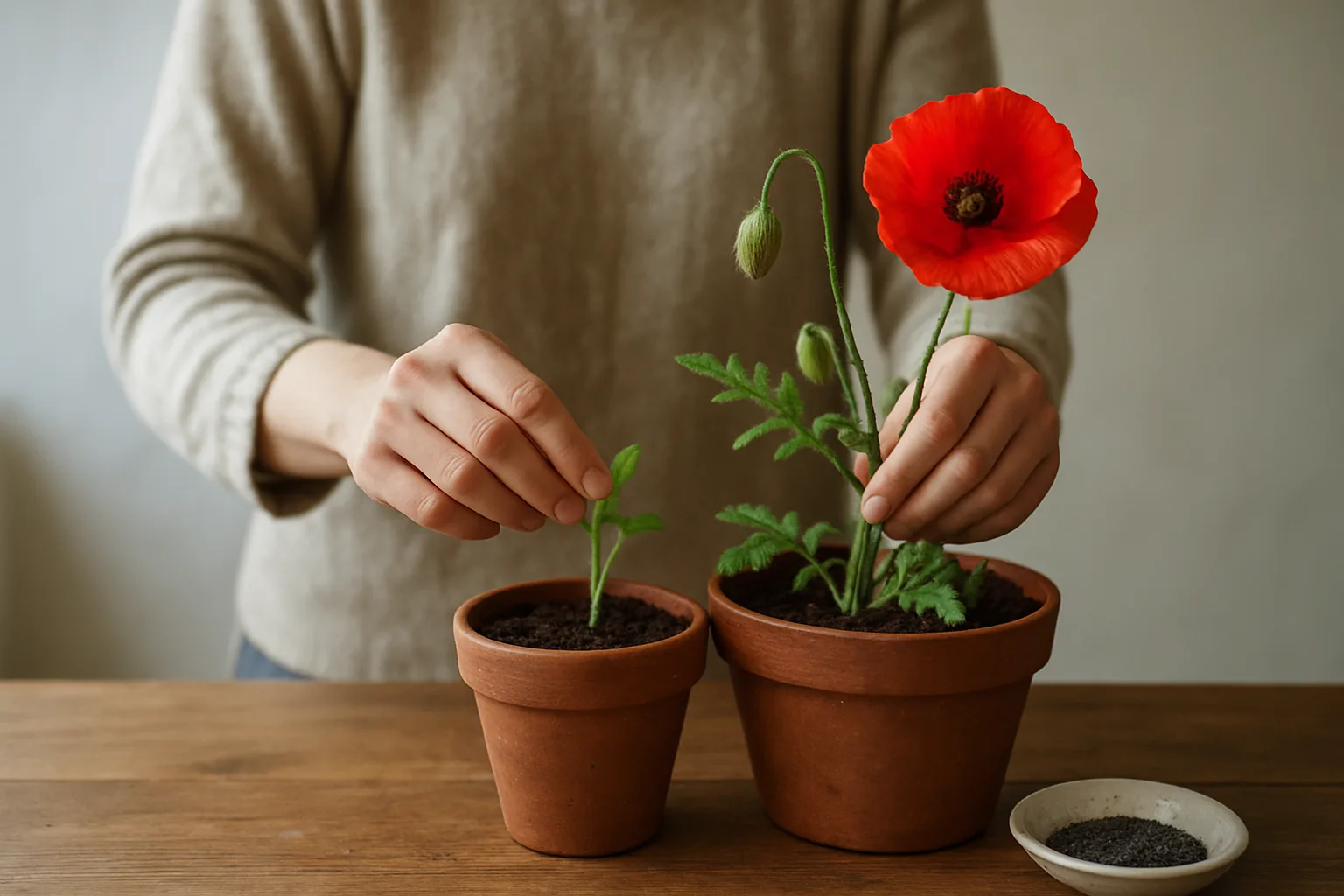 Cómo cultivar semillas de amapola en casa: guía práctica para su cuidado y floración