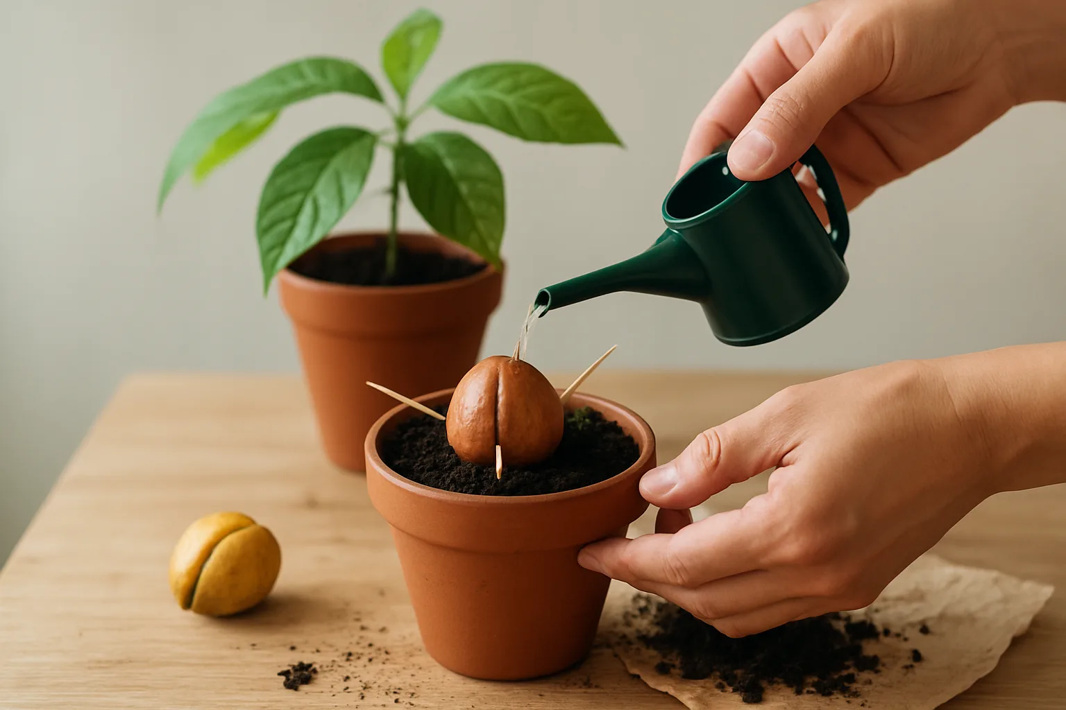 Cómo plantar una semilla de palta: riego, luz y métodos de reproducción