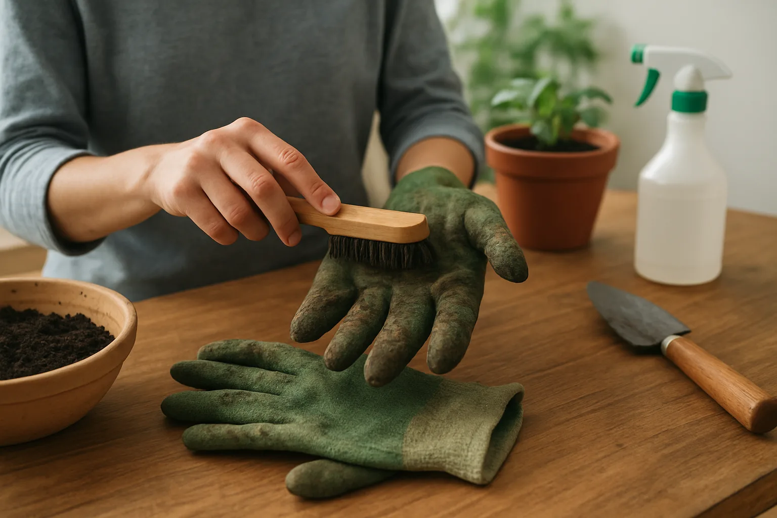 Cómo preparar y cuidar guantes de jardinería para uso en casa