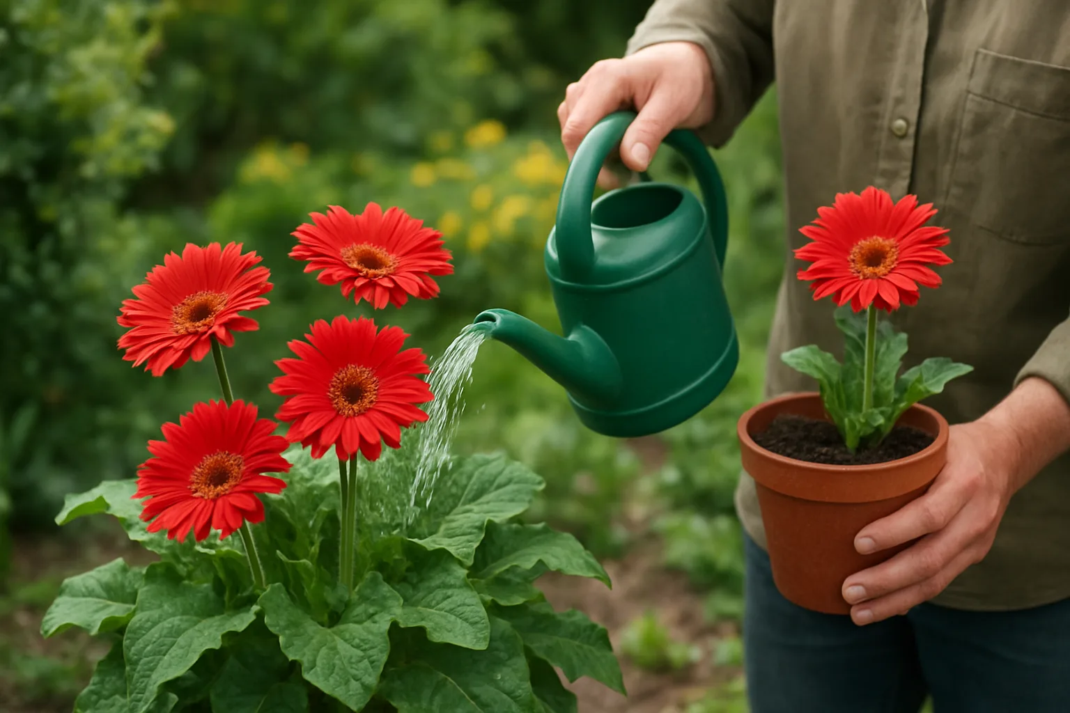 Gerberas: cuidados esenciales para riego, luz y reproducción en tu jardín