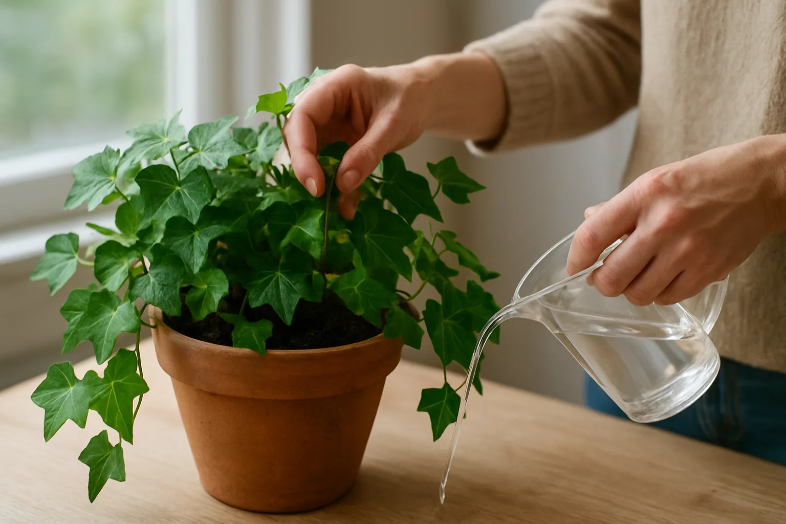 Hiedra: cuidados esenciales, riego y luz para mantenerla saludable