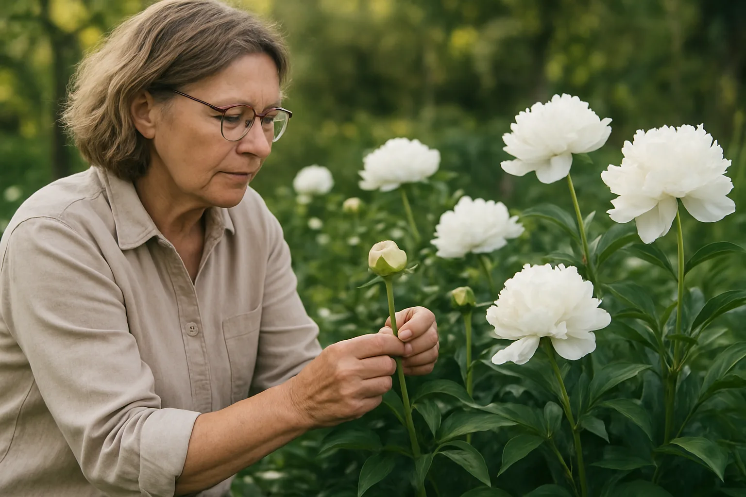 Peonias blancas: cómo cuidarlas, reproducirlas y cuándo florecen