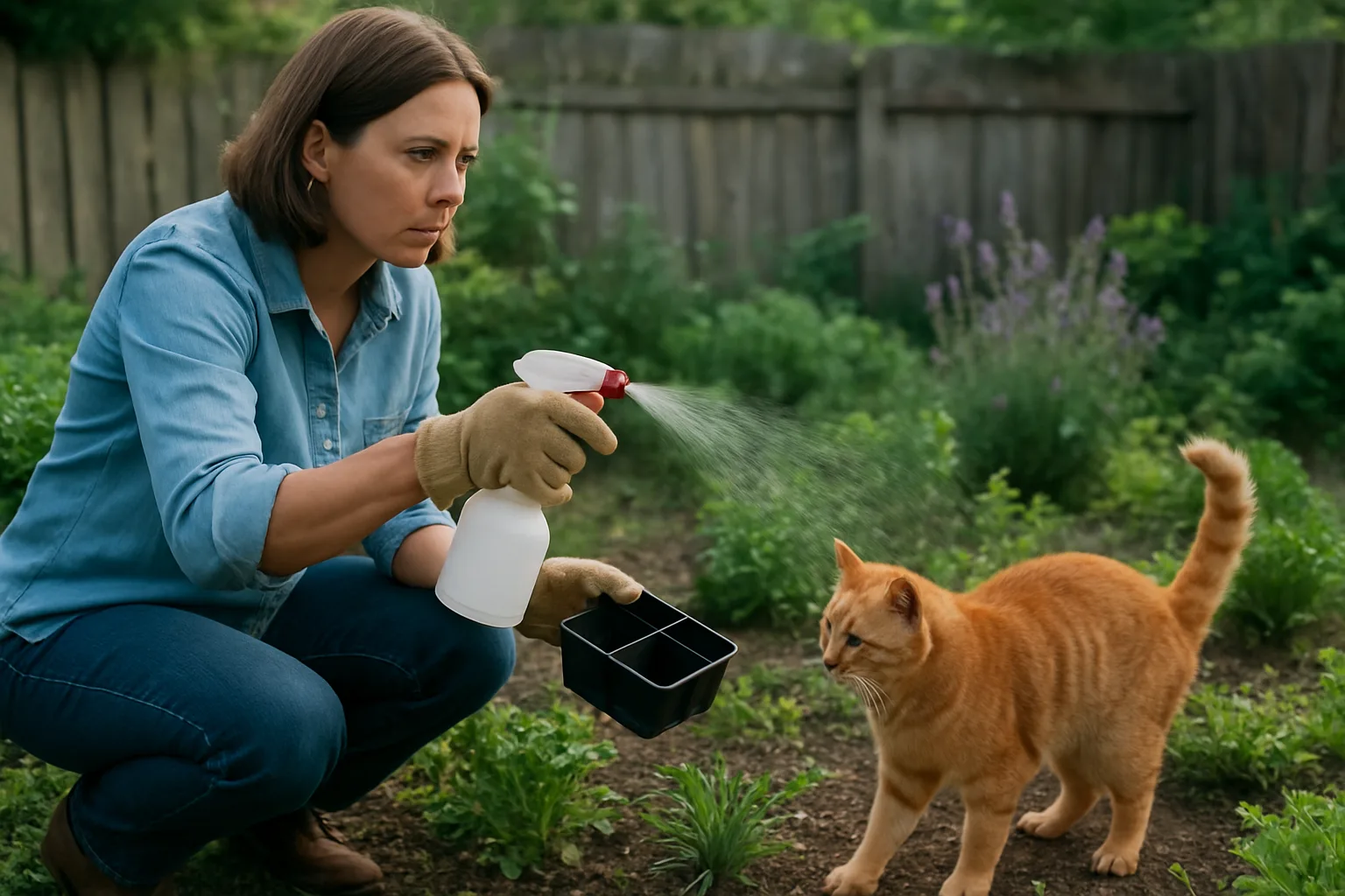 Cómo ahuyentar gatos: consejos prácticos para proteger tu jardín y plantas
