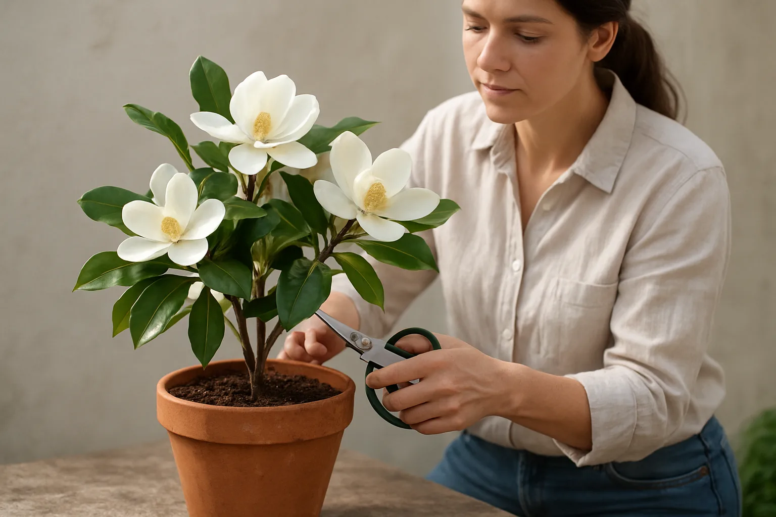 Cómo cuidar magnolia en maceta para que crezca sana y florezca correctamente