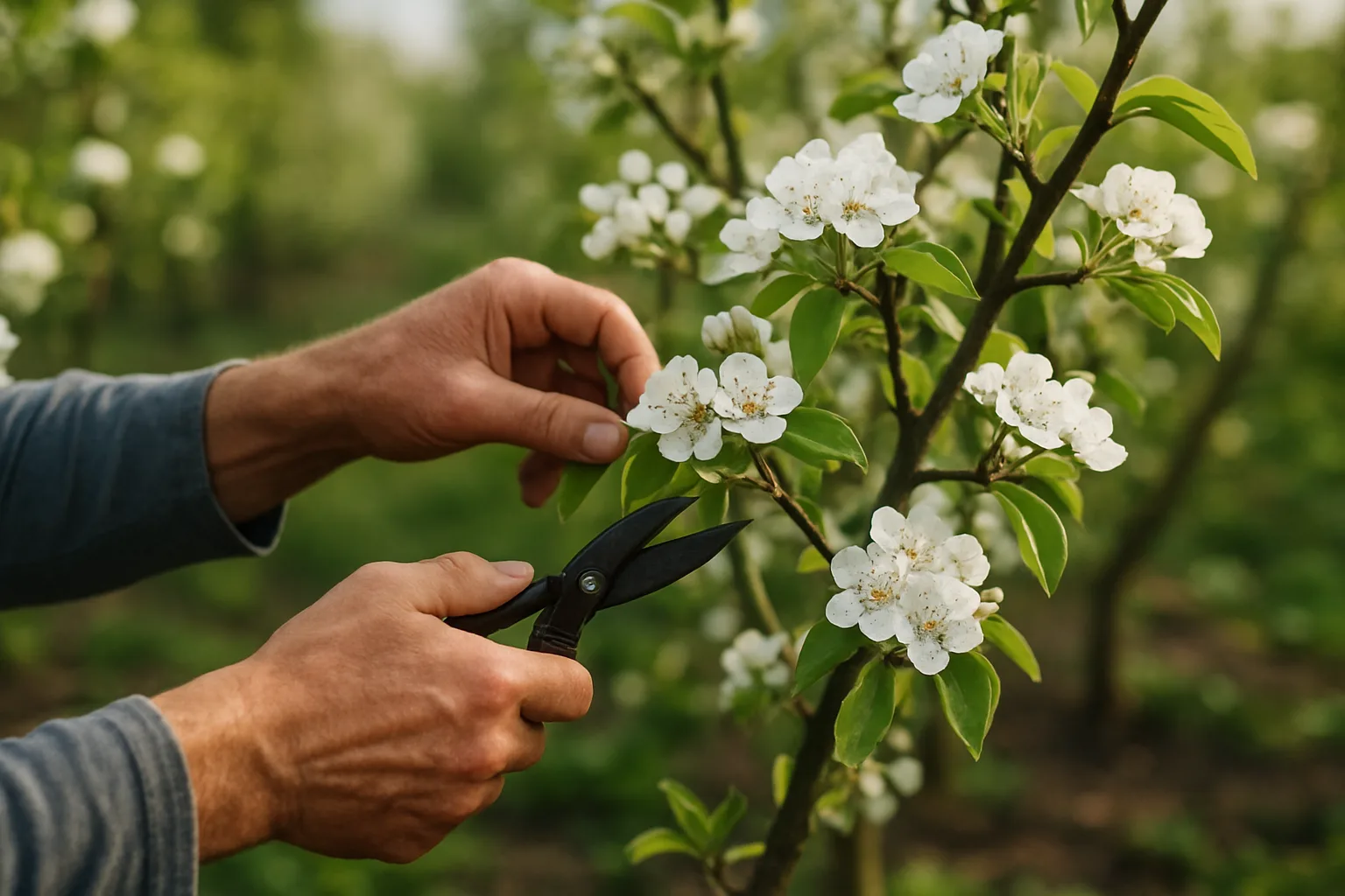 Cómo cuidar peral de flor: guía completa para su cultivo y mantenimiento