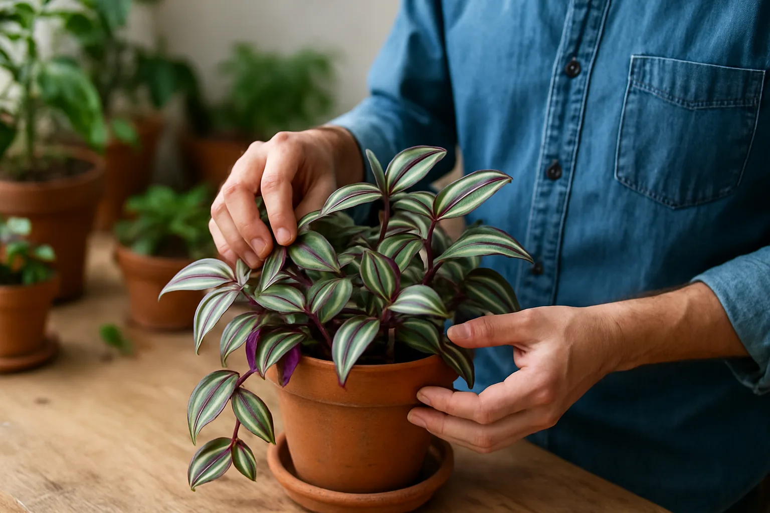 Cómo cuidar tradescantia en maceta: guía práctica de cultivo y mantenimiento