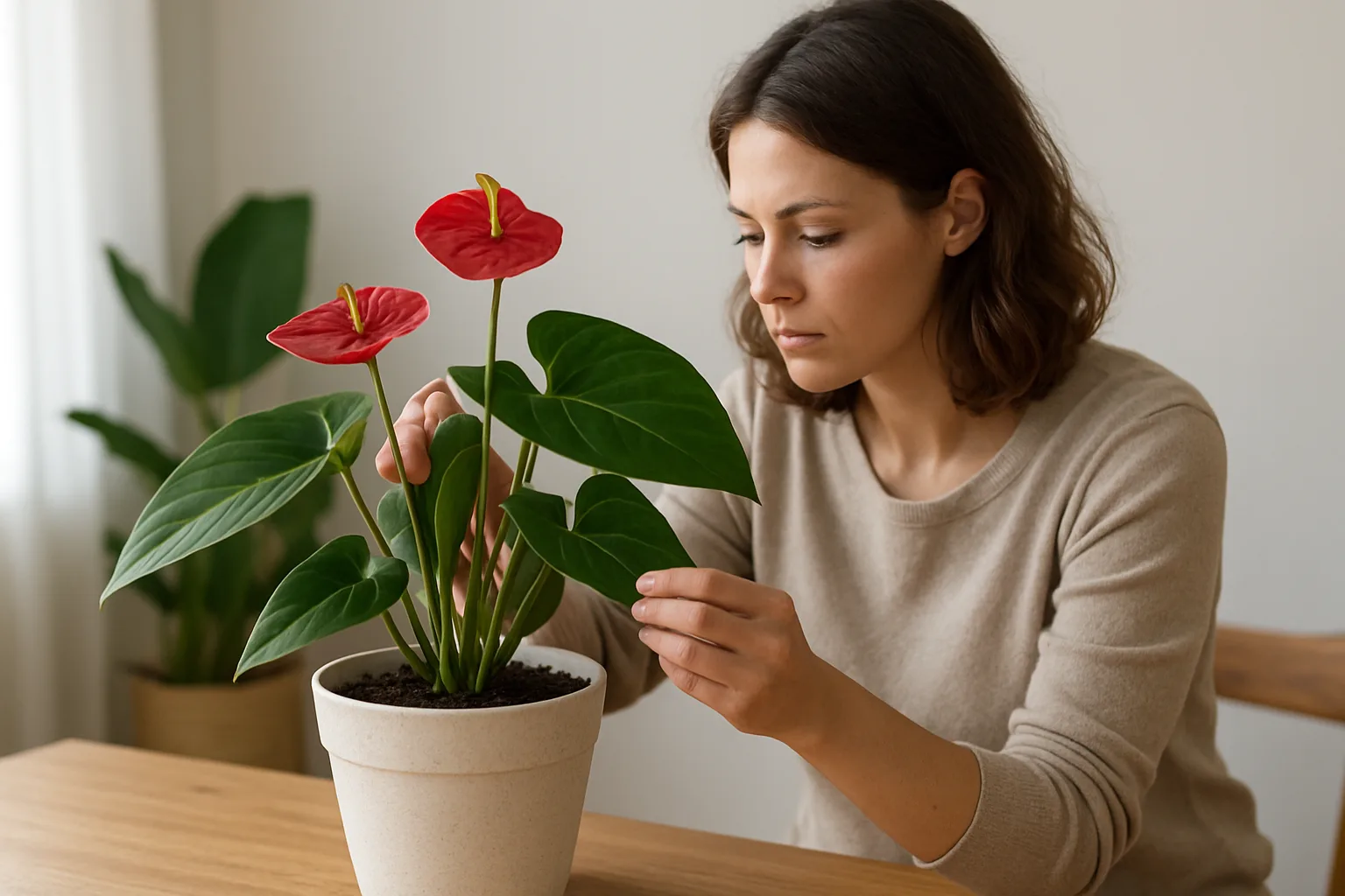 Cómo cultivar anturio en casa: cuidados esenciales para mantenerlo saludable