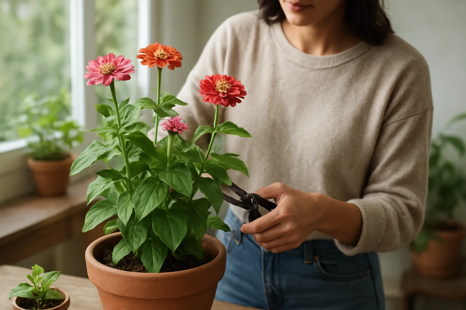 Cómo cultivar zinnias en casa: cuidados básicos para flores saludables