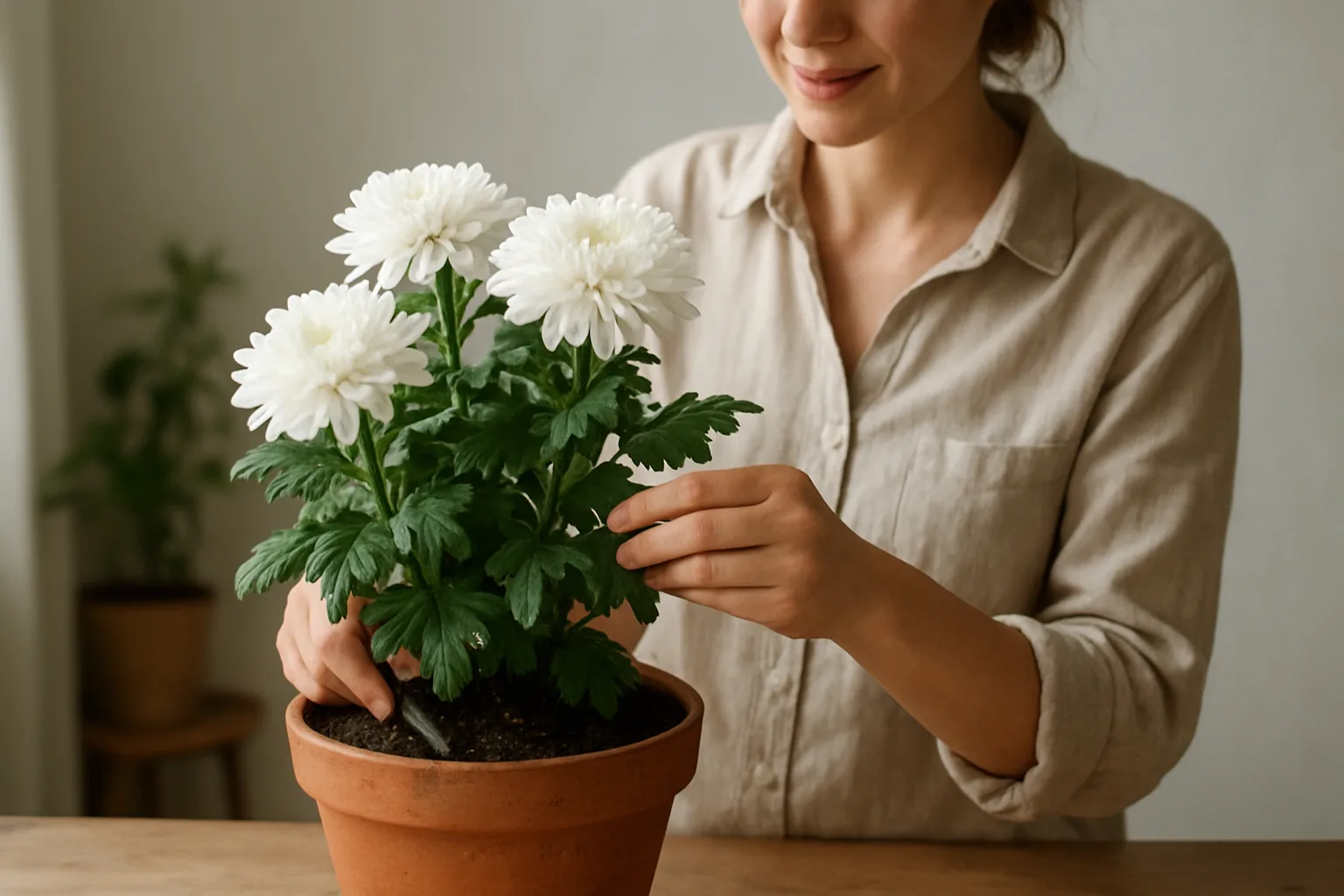 Crisantemos blancos: cuidados básicos y consejos para cultivarlos en casa