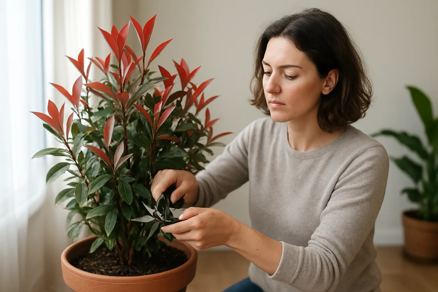 Photinia: cuidados esenciales para mantenerla saludable en casa