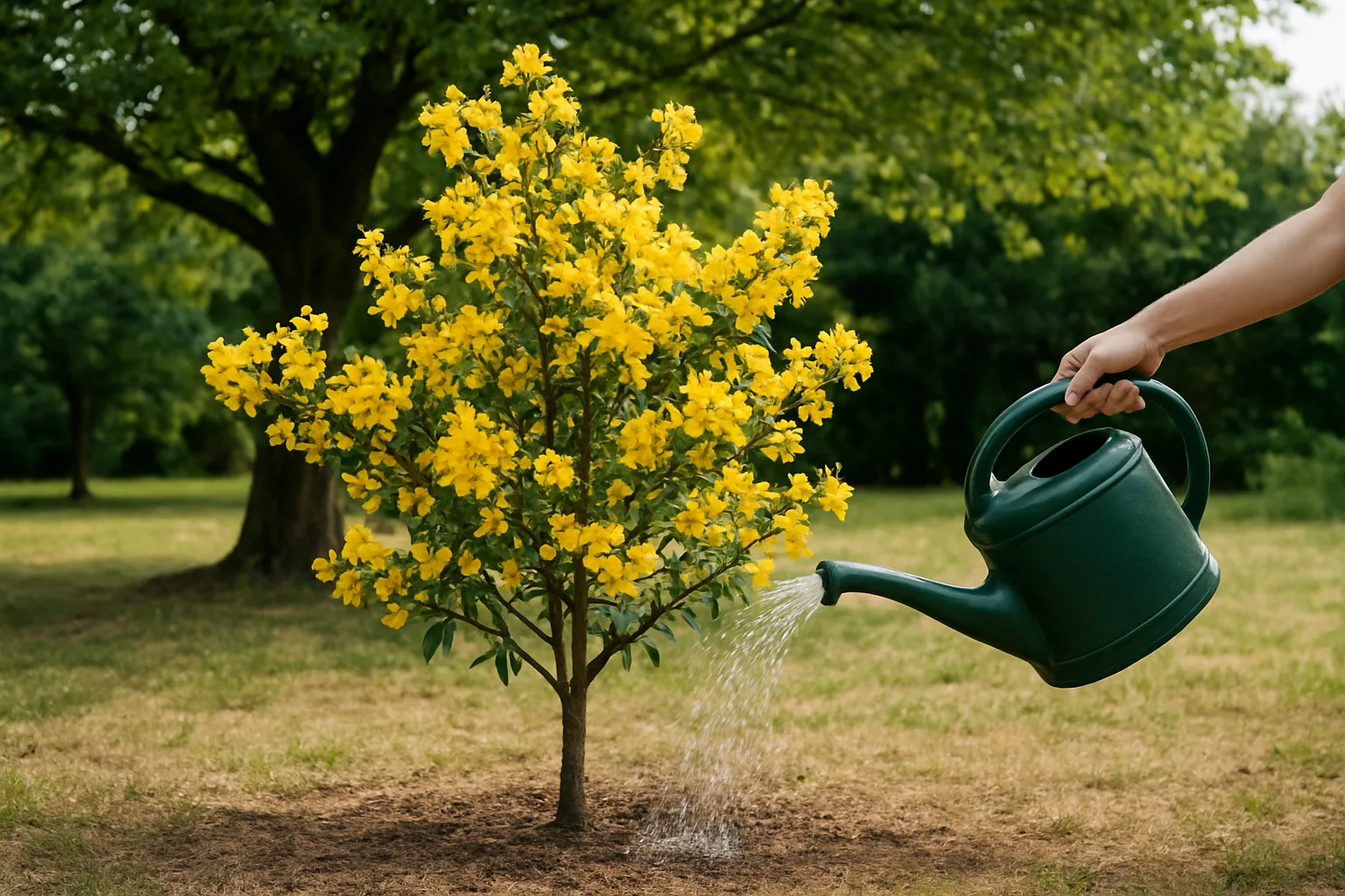Árboles con flores amarillas: cuidados esenciales, riego y luz para su correcto desarrollo