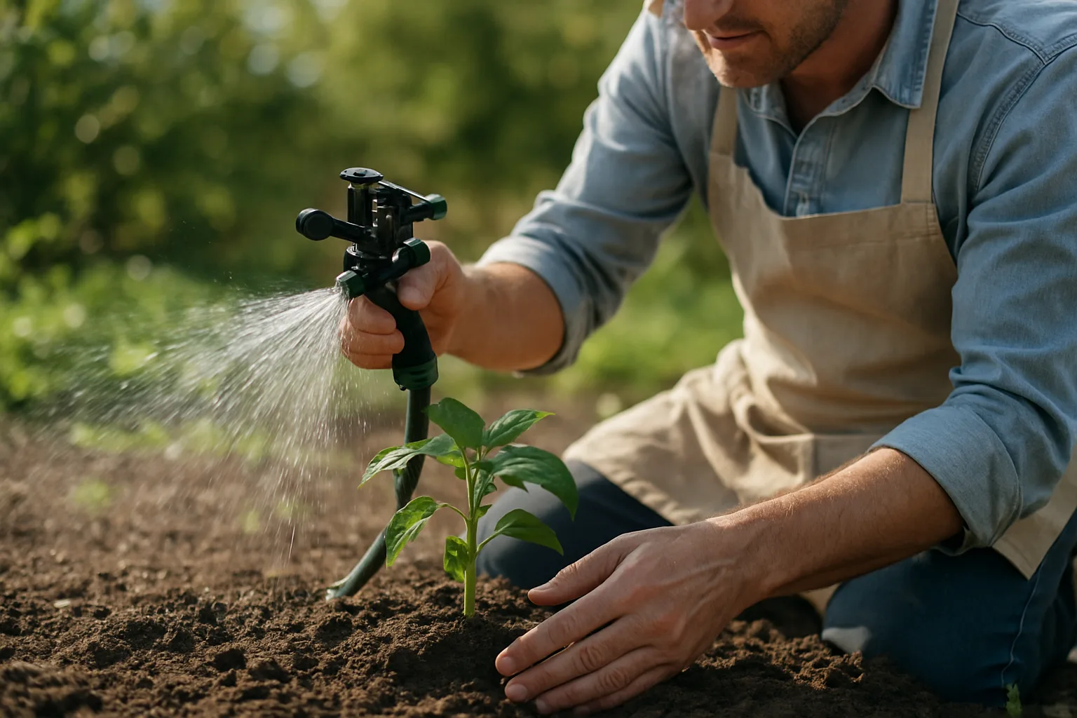 Aspersor: cuidados esenciales, riego adecuado y requisitos de luz para su cultivo