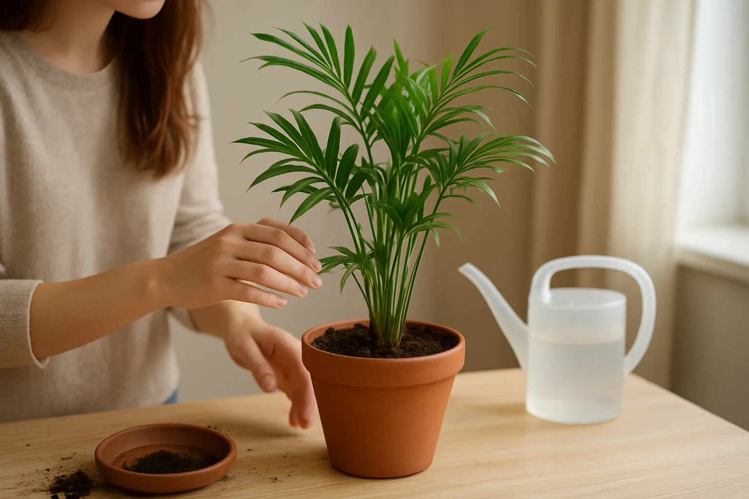 Chamaedorea: guía práctica para cuidar esta planta de interior paso a paso