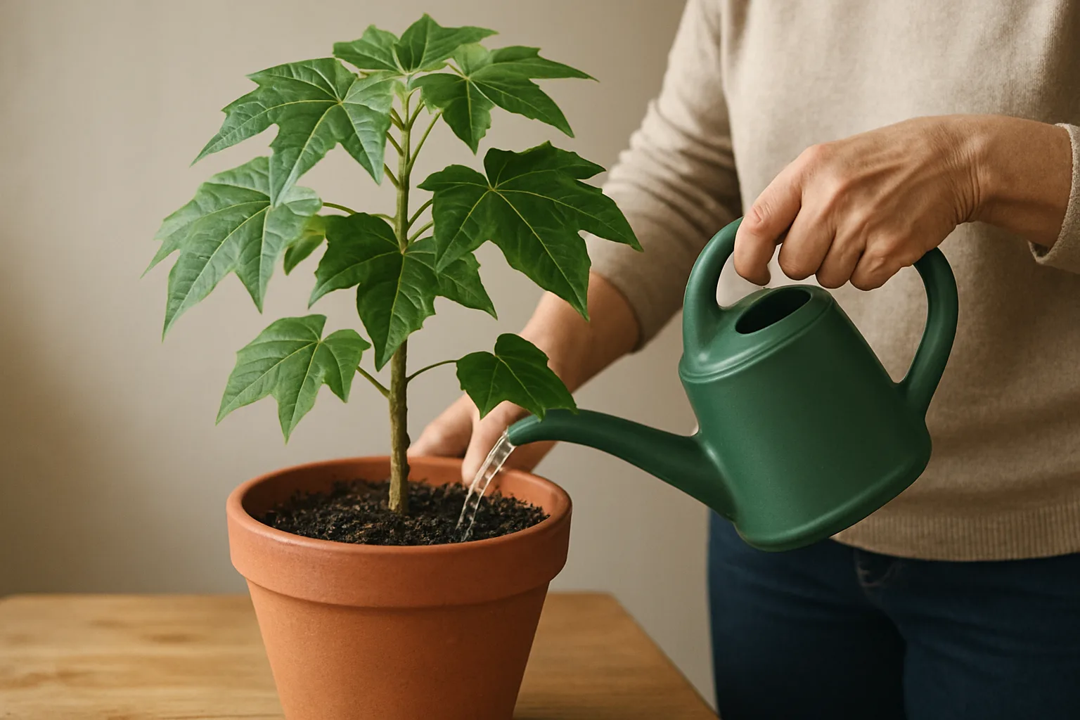 Cómo cuidar brachichito en maceta para mantenerlo sano y vigoroso