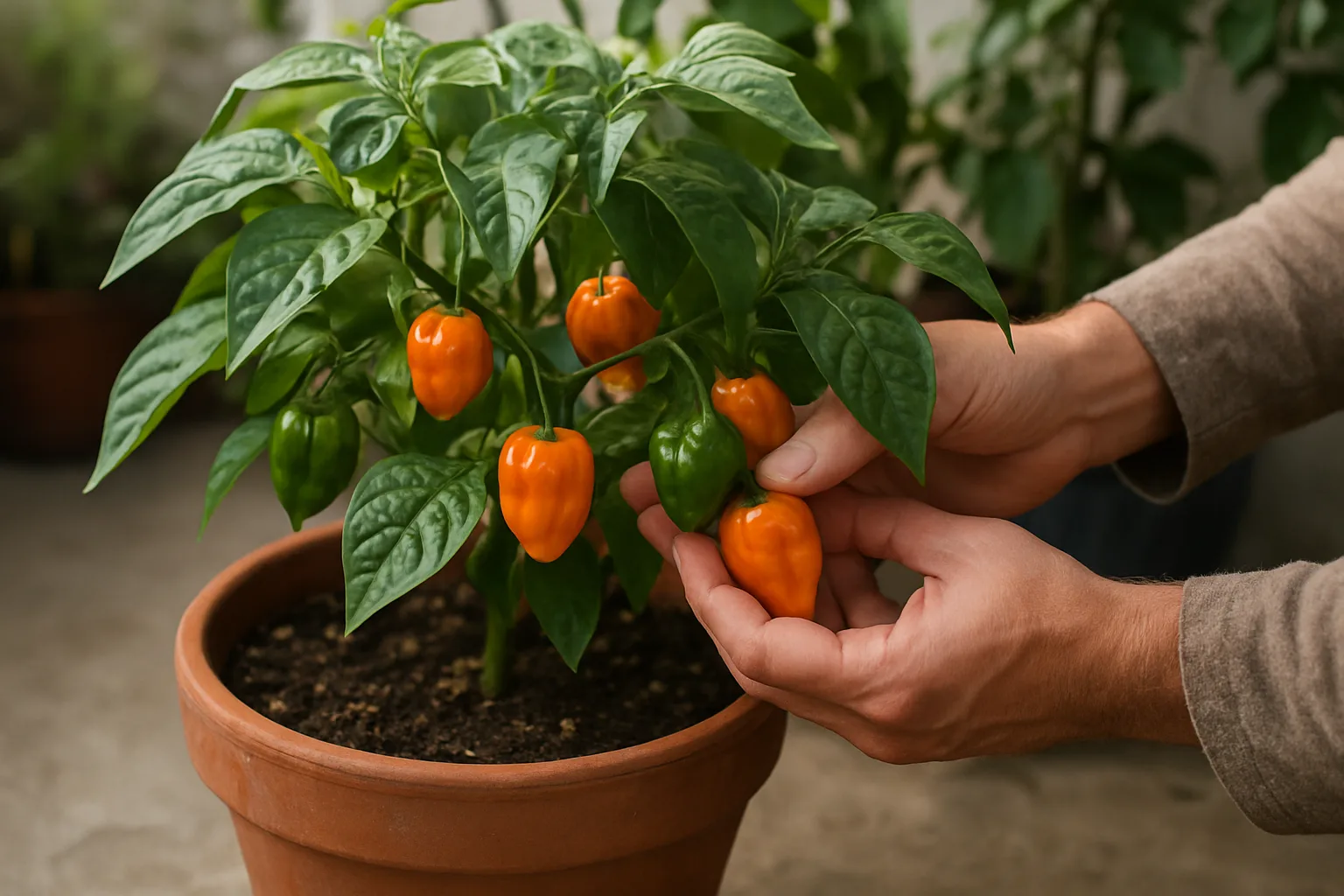 Cómo cuidar chile habanero en maceta: guía práctica para su cultivo en casa