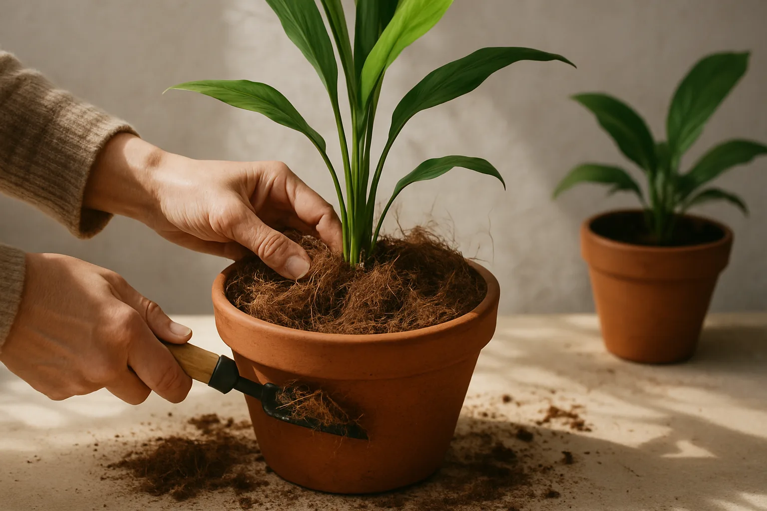 Cómo cuidar fibra de coco en maceta para un cultivo saludable y duradero