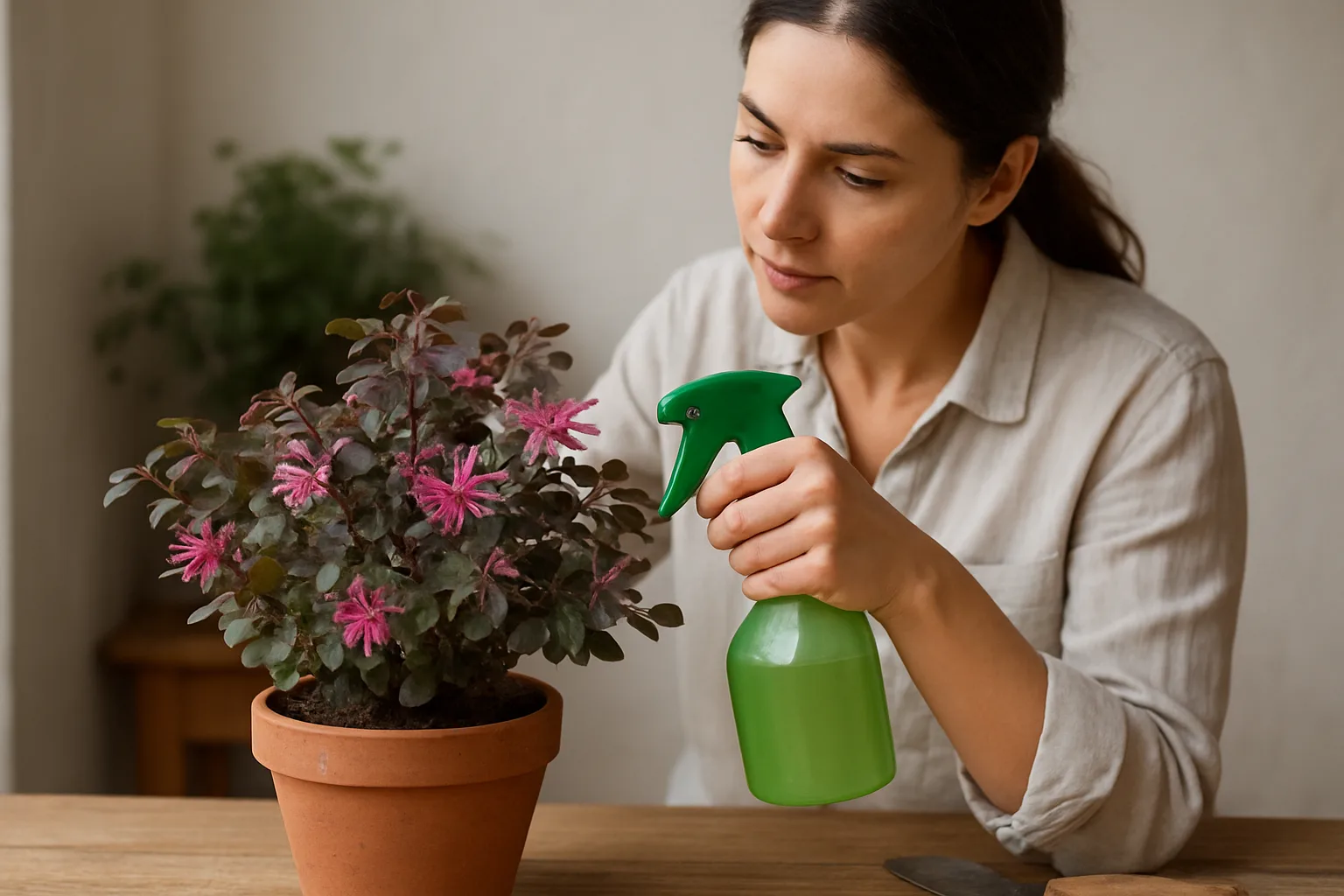 Cómo cultivar loropetalum en casa: cuidados, riego y reproducción sencilla