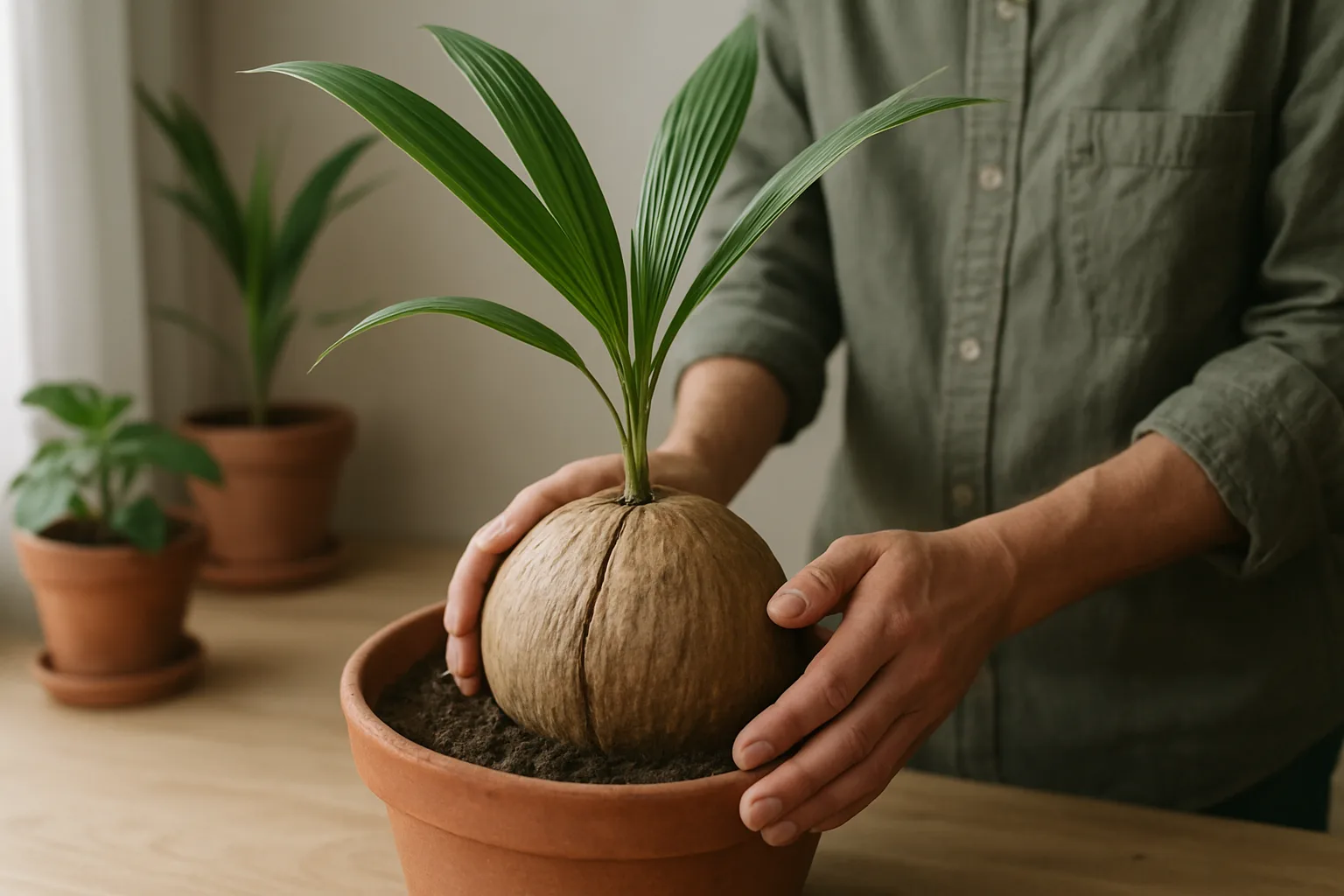 Los cocos: cuidados esenciales para cultivarlos en casa con éxito