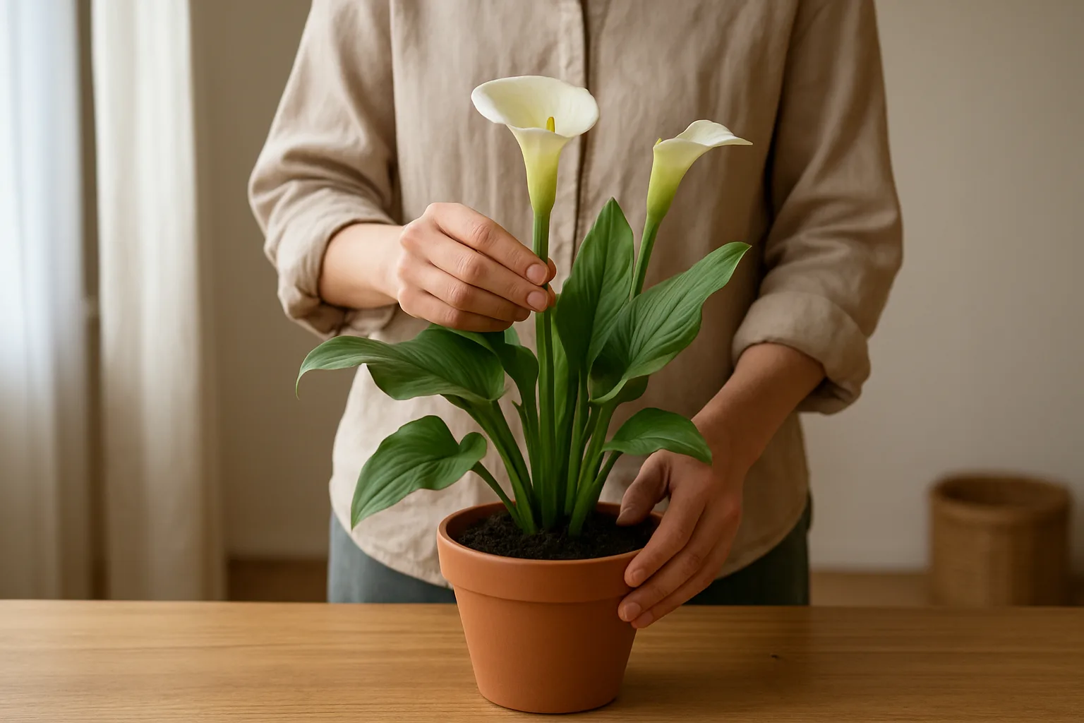 Planta cala: cuidados prácticos para mantenerla en casa