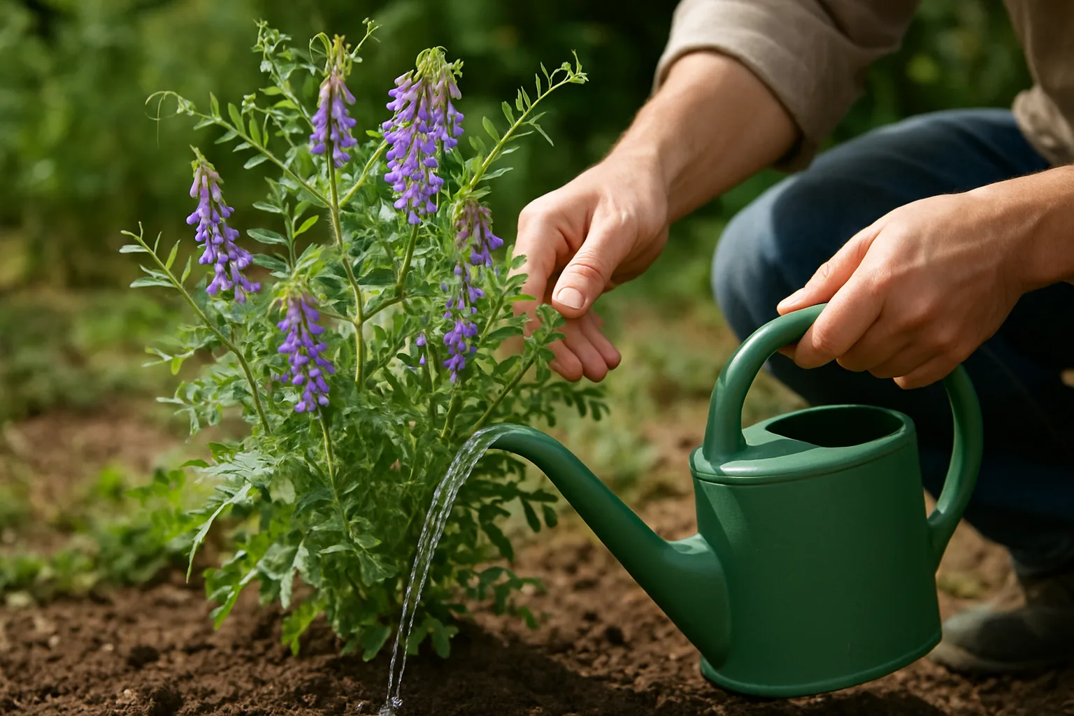 Vicia villosa: cuidados esenciales, riego adecuado y luz recomendada para su cultivo